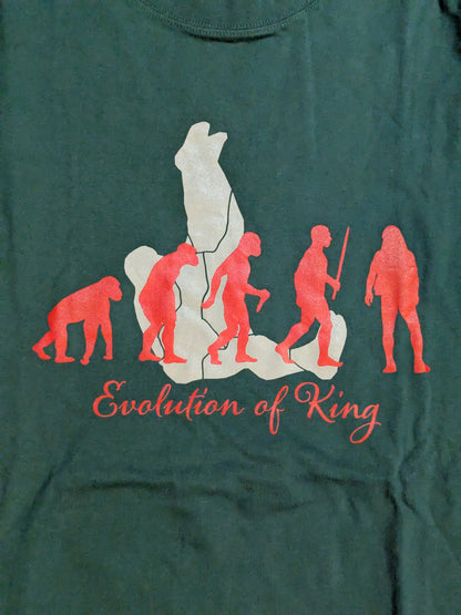 鈴木みのる「Evolution of KING」Tシャツ(アイビーグリーン)
