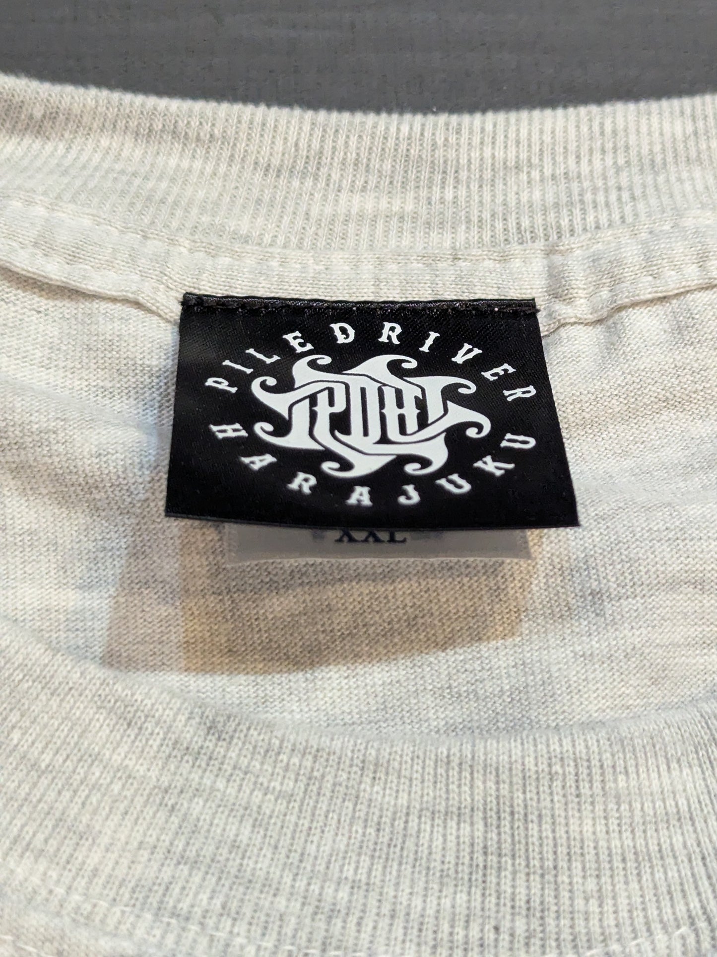 鈴木みのる「GOTCH STYLE PILE DRIVER」Tシャツ③(グレー)