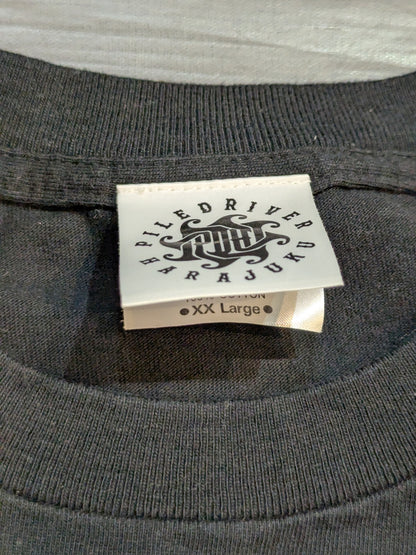 パイルドライバー「Rock Skull」Tシャツ