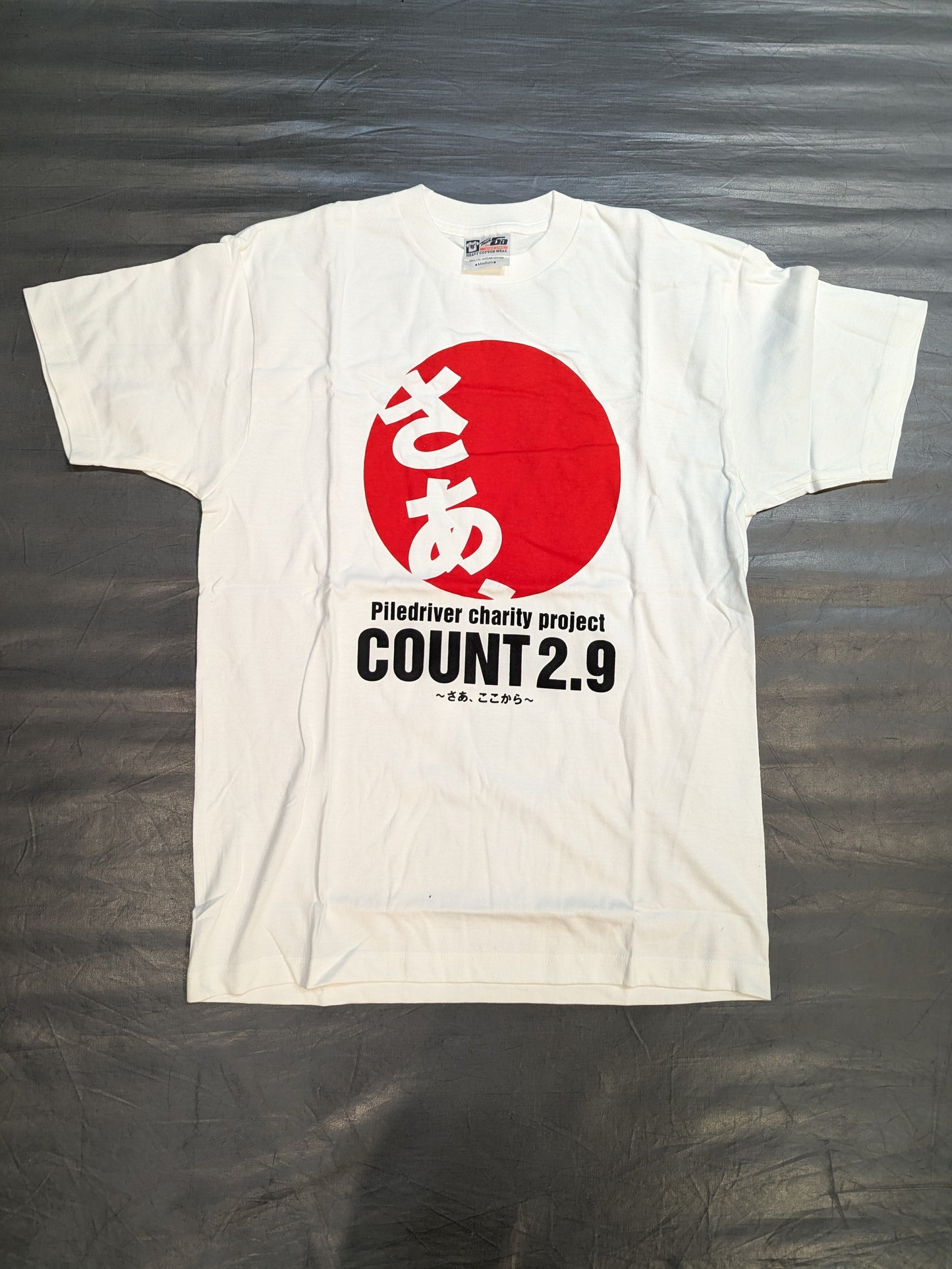 PILEDRIVER charity project「カウント2.9 ～さあ、ここから～」Tシャツ