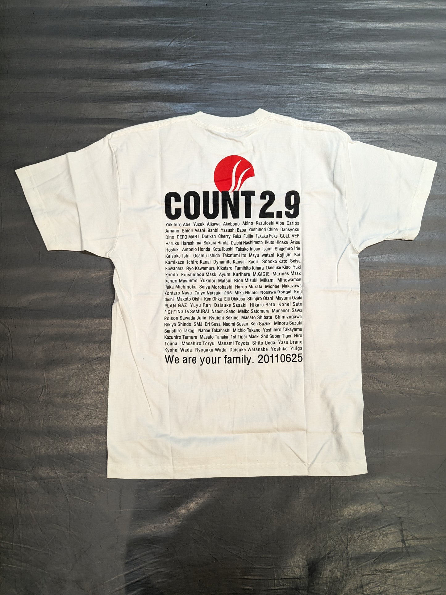 PILEDRIVER charity project「カウント2.9 ～さあ、ここから～」Tシャツ