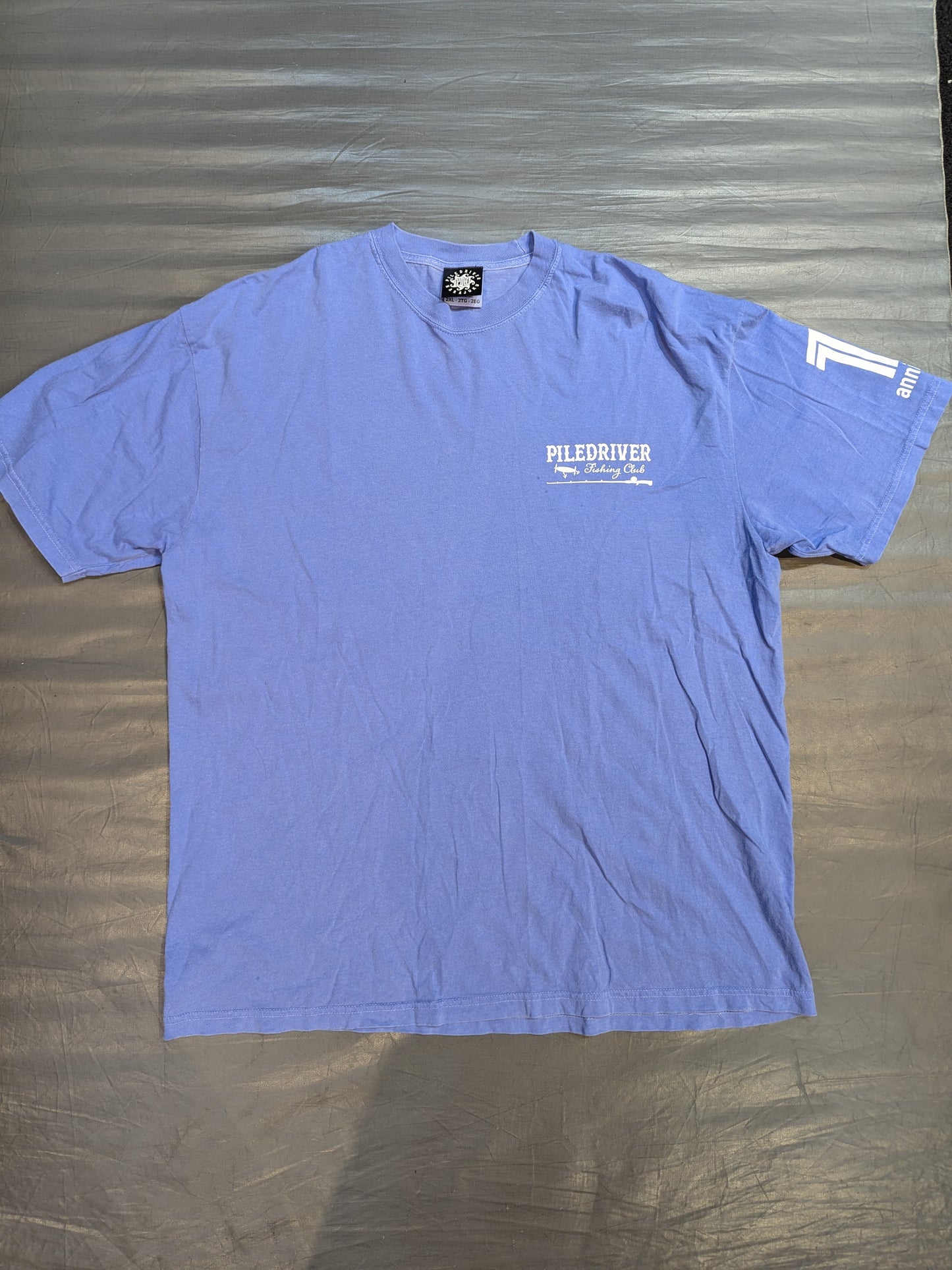 パイルドライバー「PDFCPBPV」Tシャツ(フローブルー)