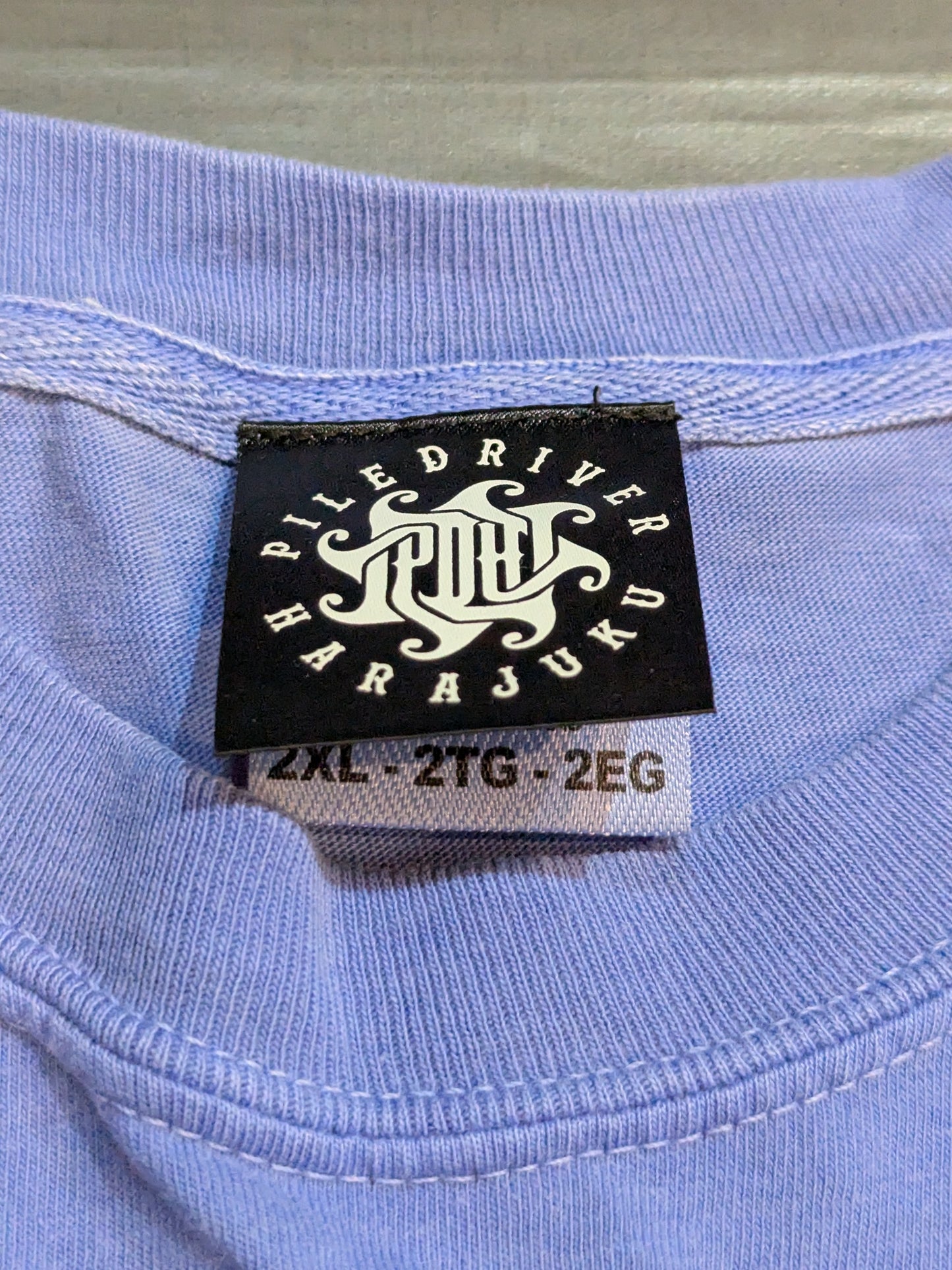 パイルドライバー「PDFCPBPV」Tシャツ(フローブルー)
