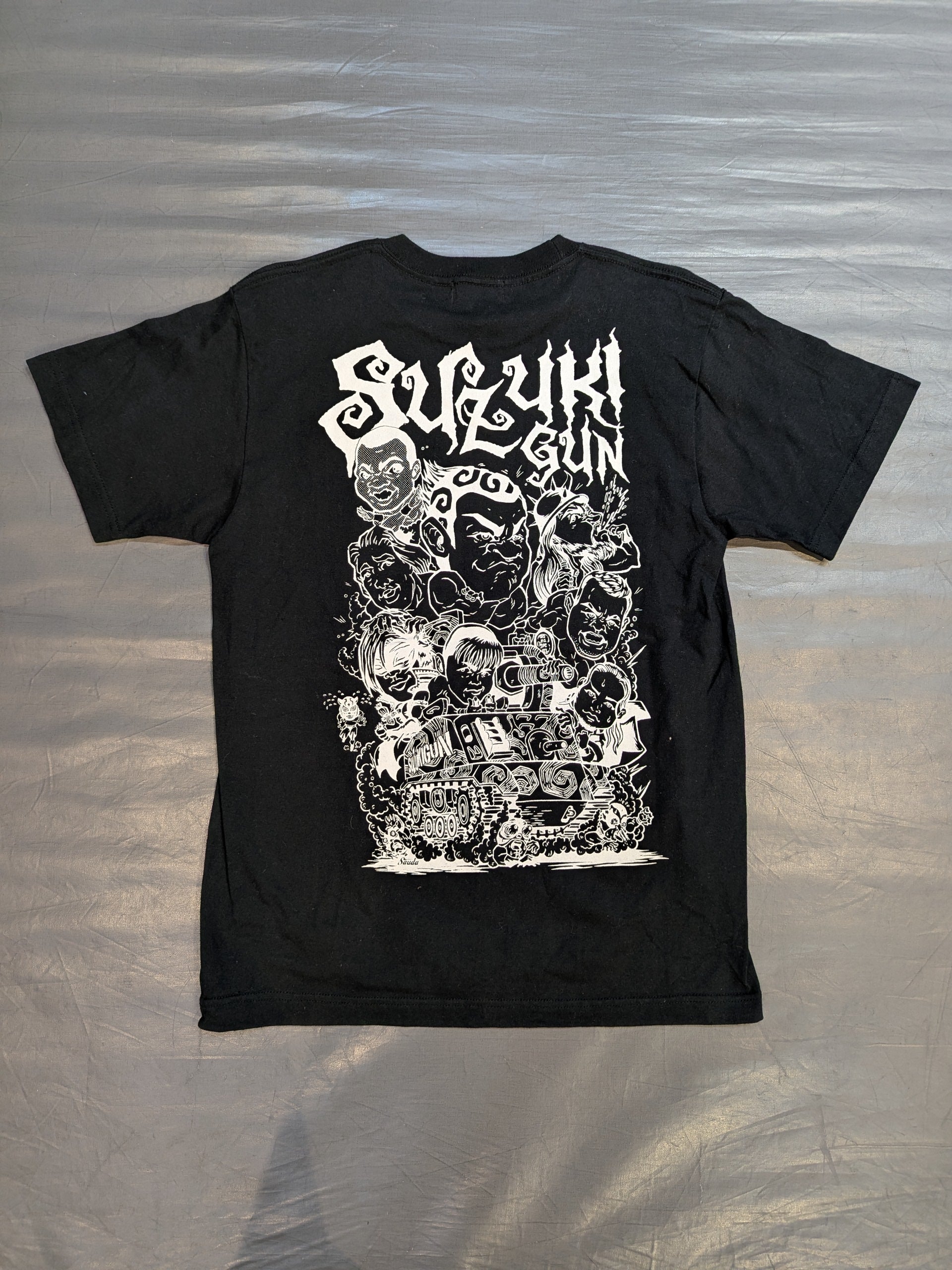 鈴木みのる 直筆サイン入り】鈴木軍 Tシャツ② – 闘道館