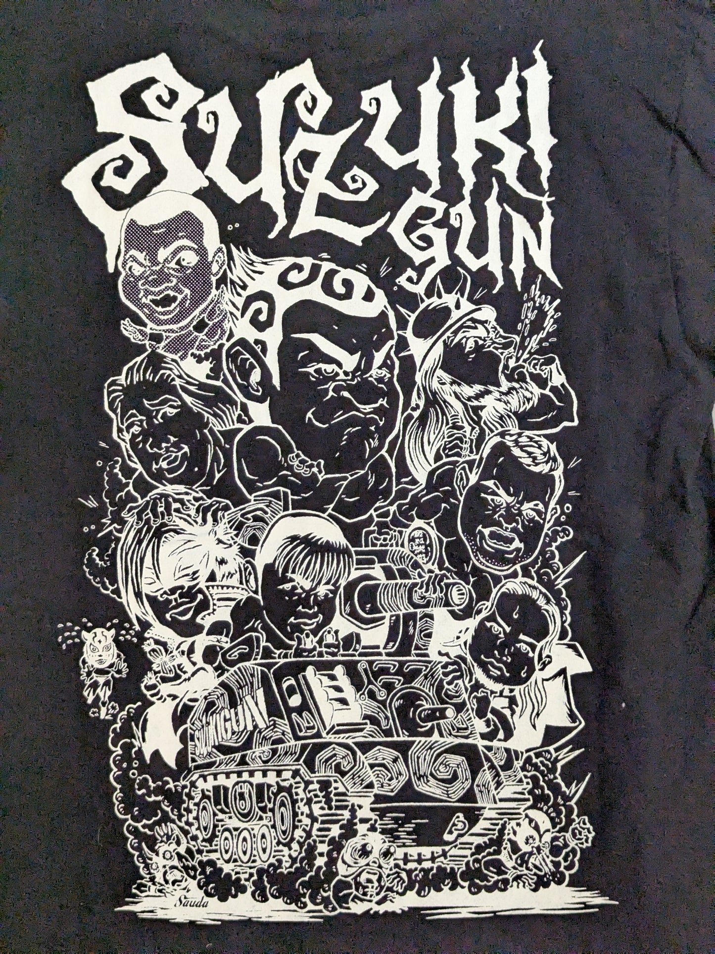 【鈴木みのる 直筆サイン入り】鈴木軍 Tシャツ②