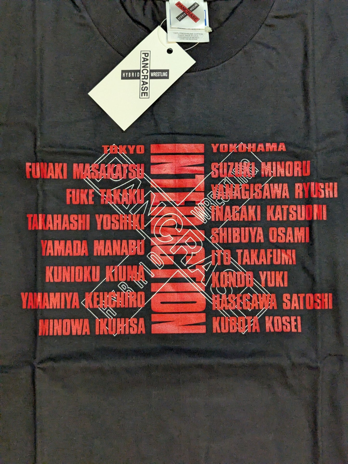 PANCRASE「道場対抗戦」Tシャツ