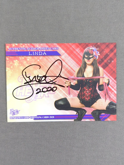 2020 BBM LINDA Official Autographed Card
