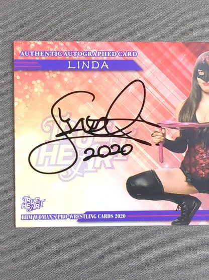 2020 BBM LINDA Official Autographed Card