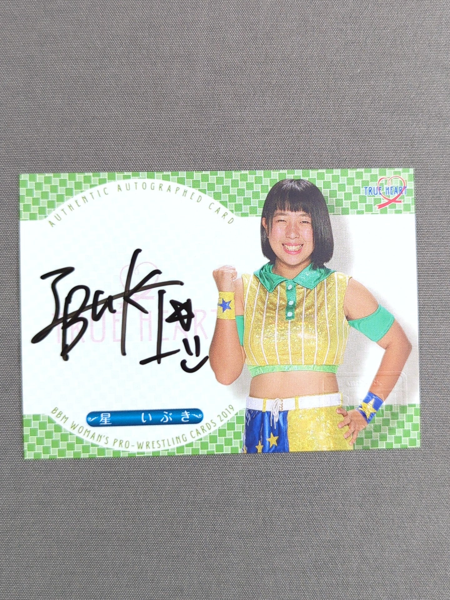 2019 BBM Ibuki Hoshi  Formula autographed card 