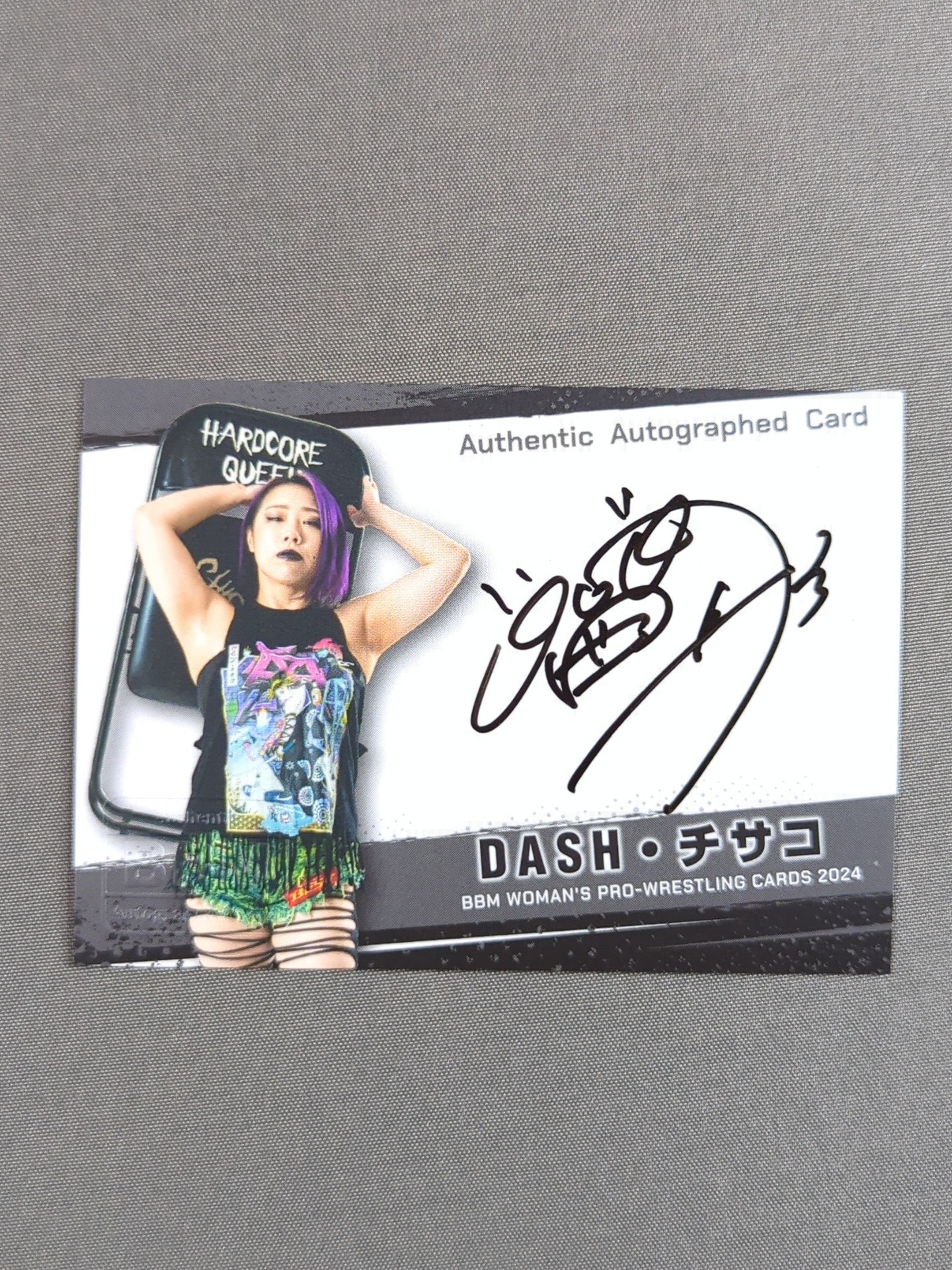 2024 BBM DASH Chisako Official Autographed Card