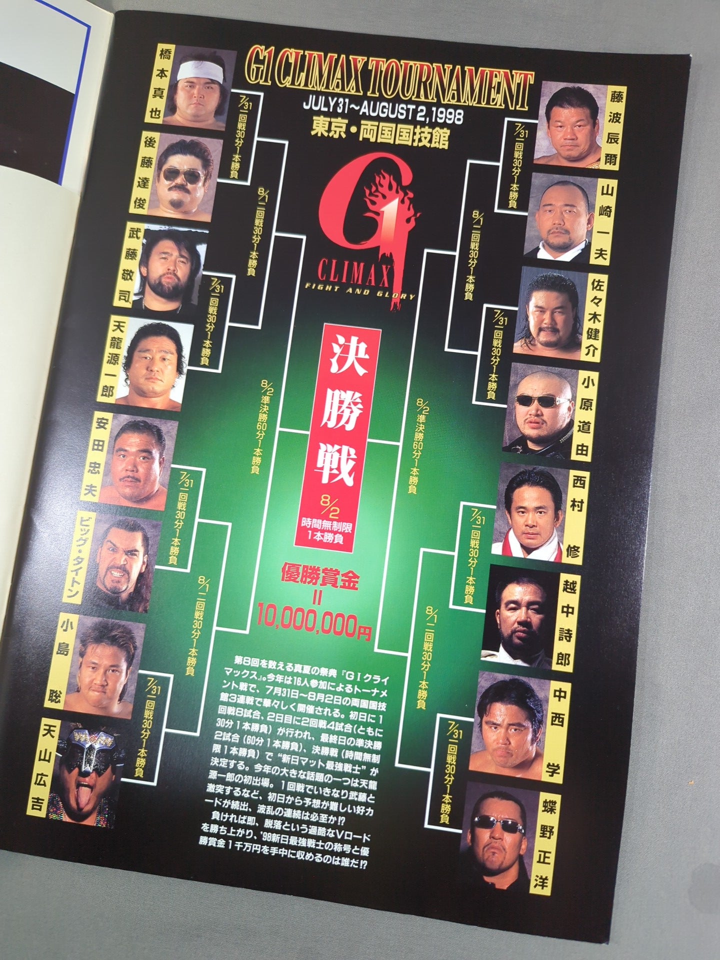 ★1998 G1 Final ★: Fighting Spirit Special 134