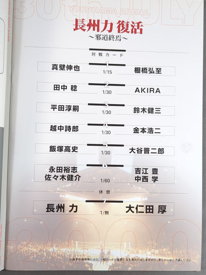 ★長州vs大仁田 電流爆破戦★ 長州力復活 邪道終焉