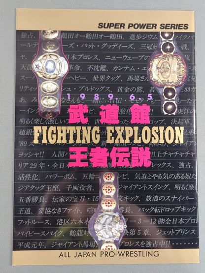 ★鶴龍対決第5戦★ 89スーパーパワーシリーズ / 武道館王者伝説 FIGHTING EXPLOSION