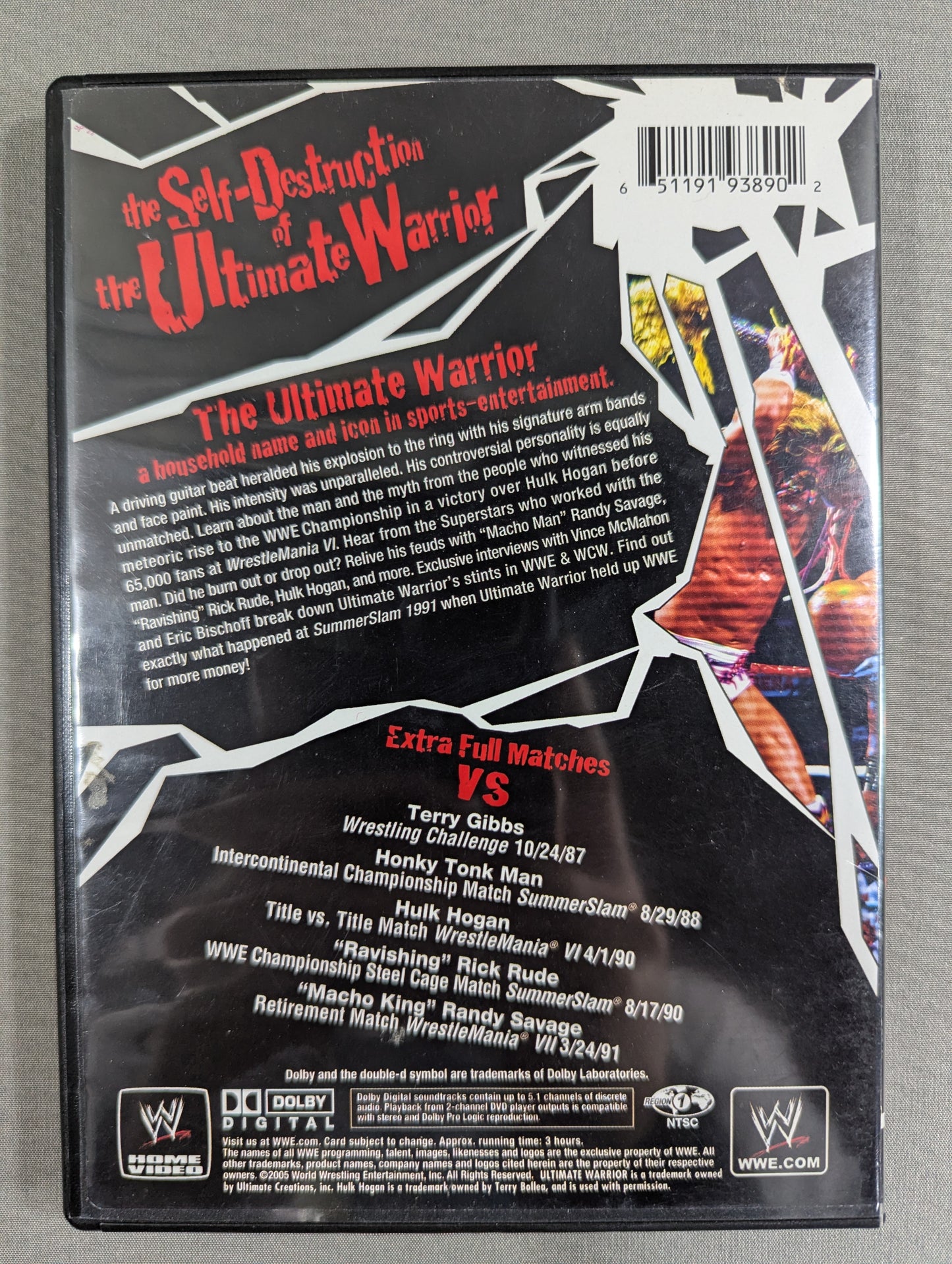 the Self-Destruction of the Ultimate Warrior