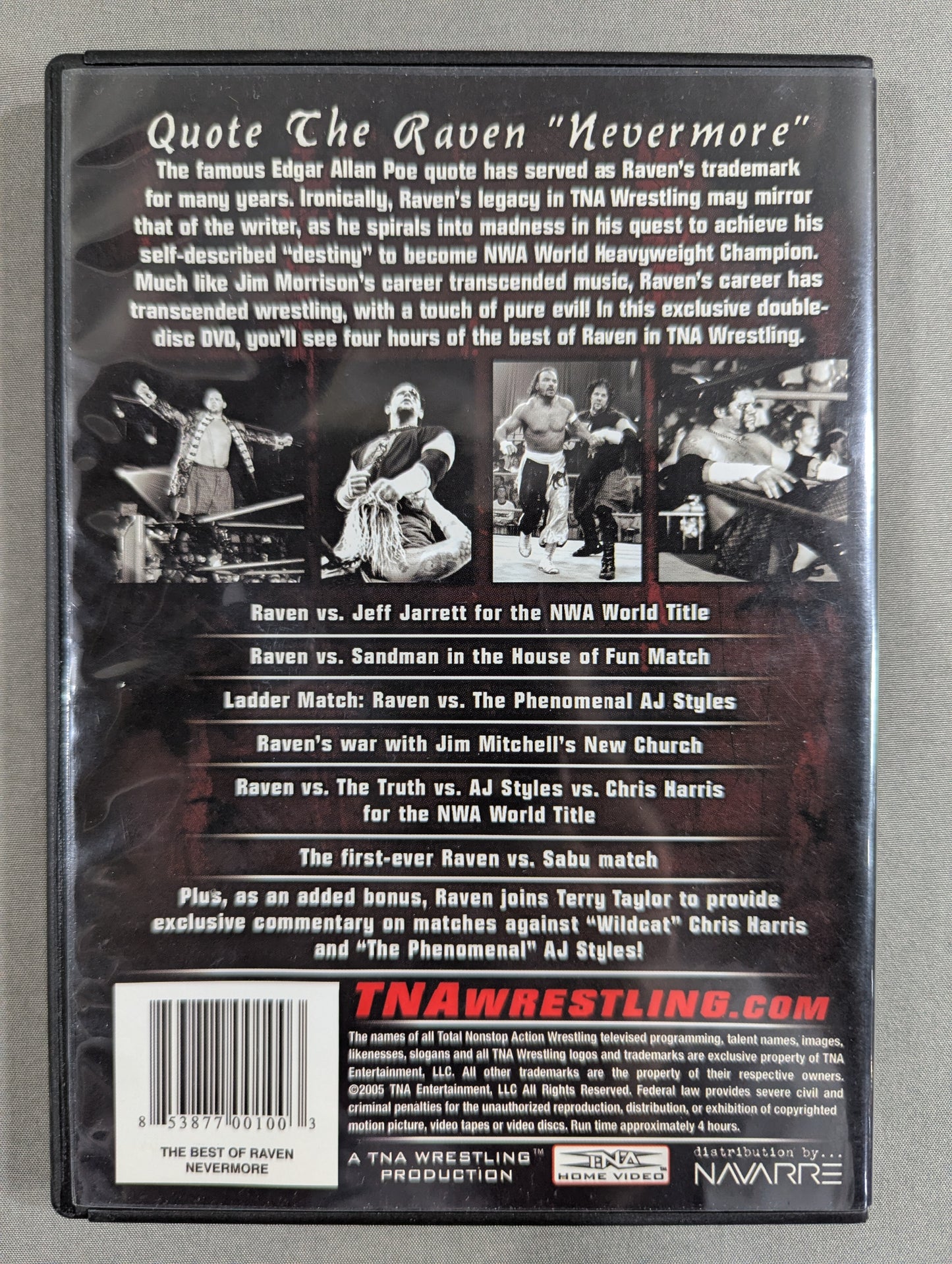 TNA THE BEST OF THE RAVEN ★NEVERMORE★