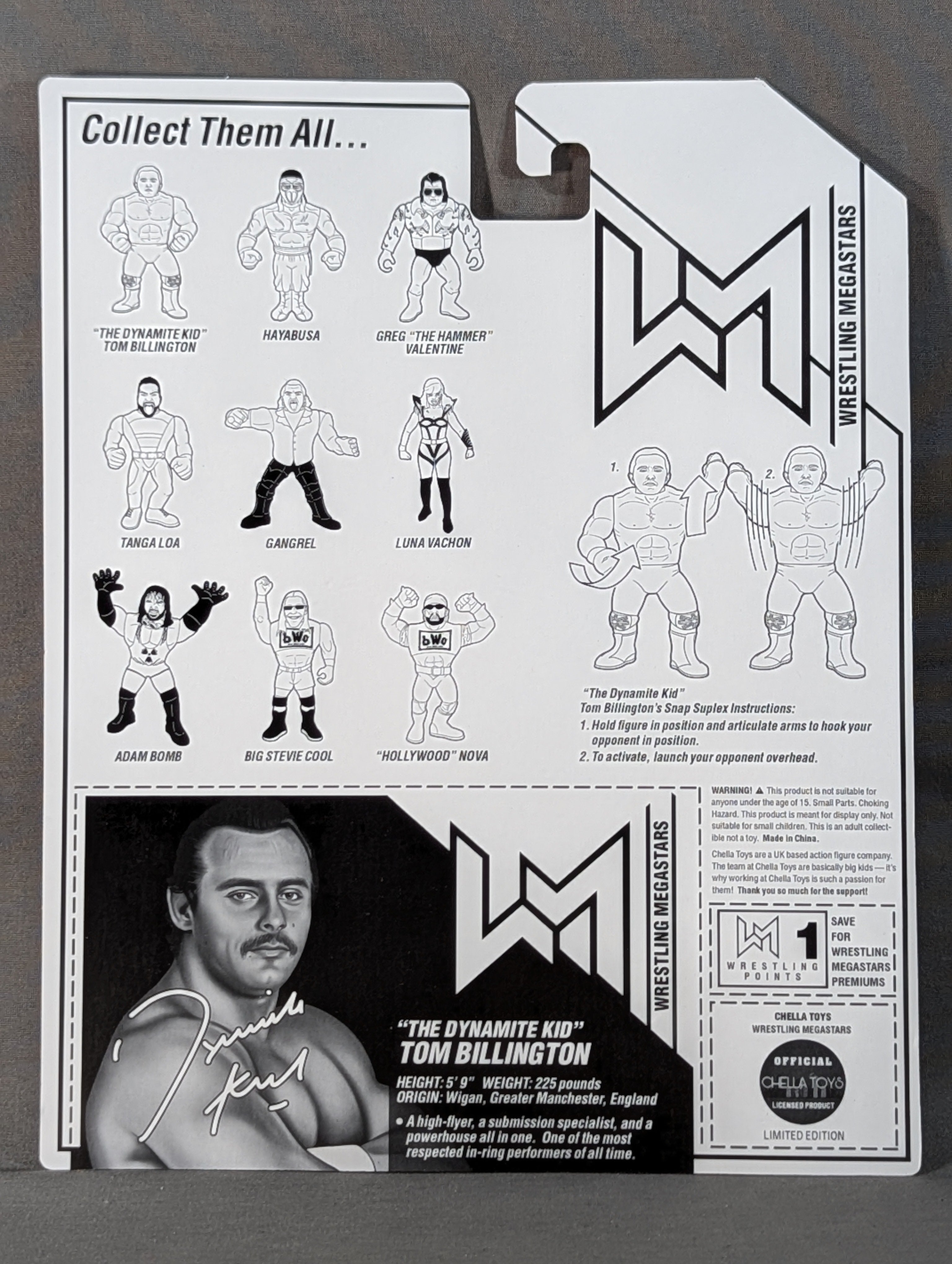 ダイナマイト・キッド / トム・ビリントン (Wrestling Megastars) – 闘道館