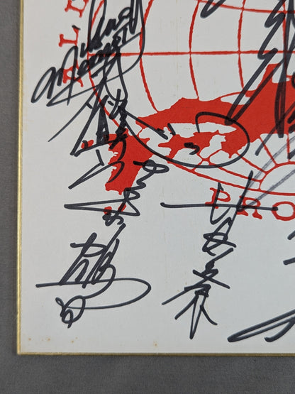 ★80年代の全日本プロレス★ 10選手 寄せ書き