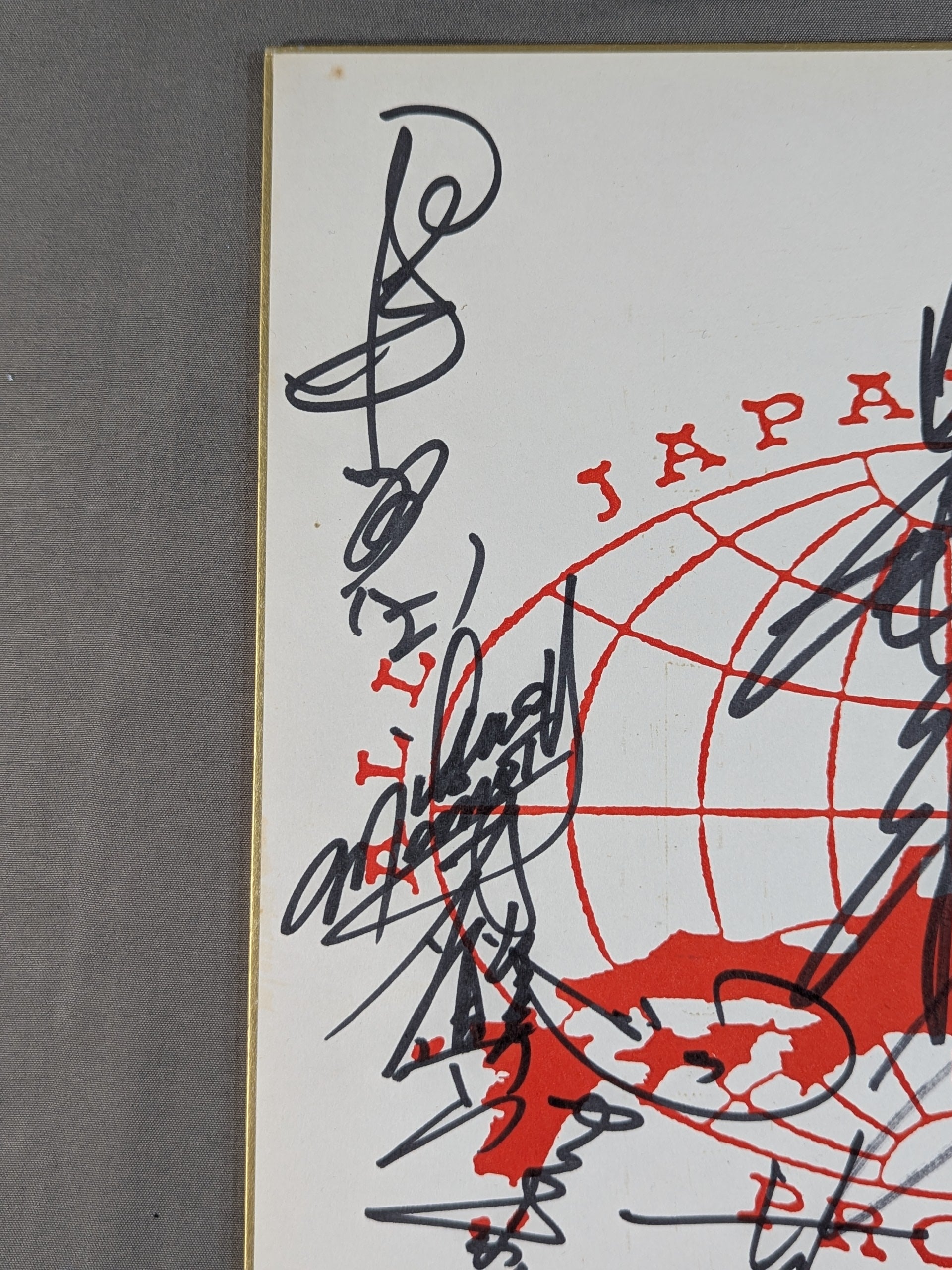 ☆80年代の全日本プロレス☆ 10選手 寄せ書き – 闘道館