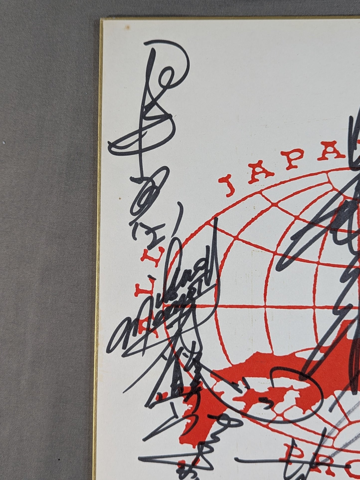 ★80年代の全日本プロレス★ 10選手 寄せ書き
