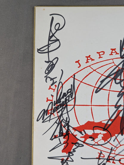 ★80年代の全日本プロレス★ 10選手 寄せ書き