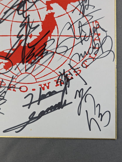 ★80年代の全日本プロレス★ 10選手 寄せ書き