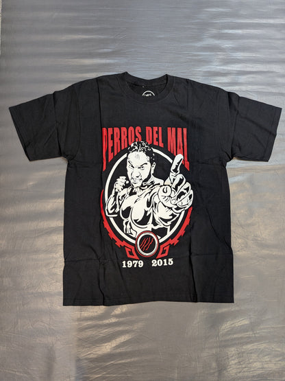 ペロ・アグアヨ・ジュニア「PERROS DEL MAL」イラストTシャツ