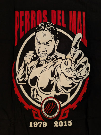 ペロ・アグアヨ・ジュニア「PERROS DEL MAL」イラストTシャツ