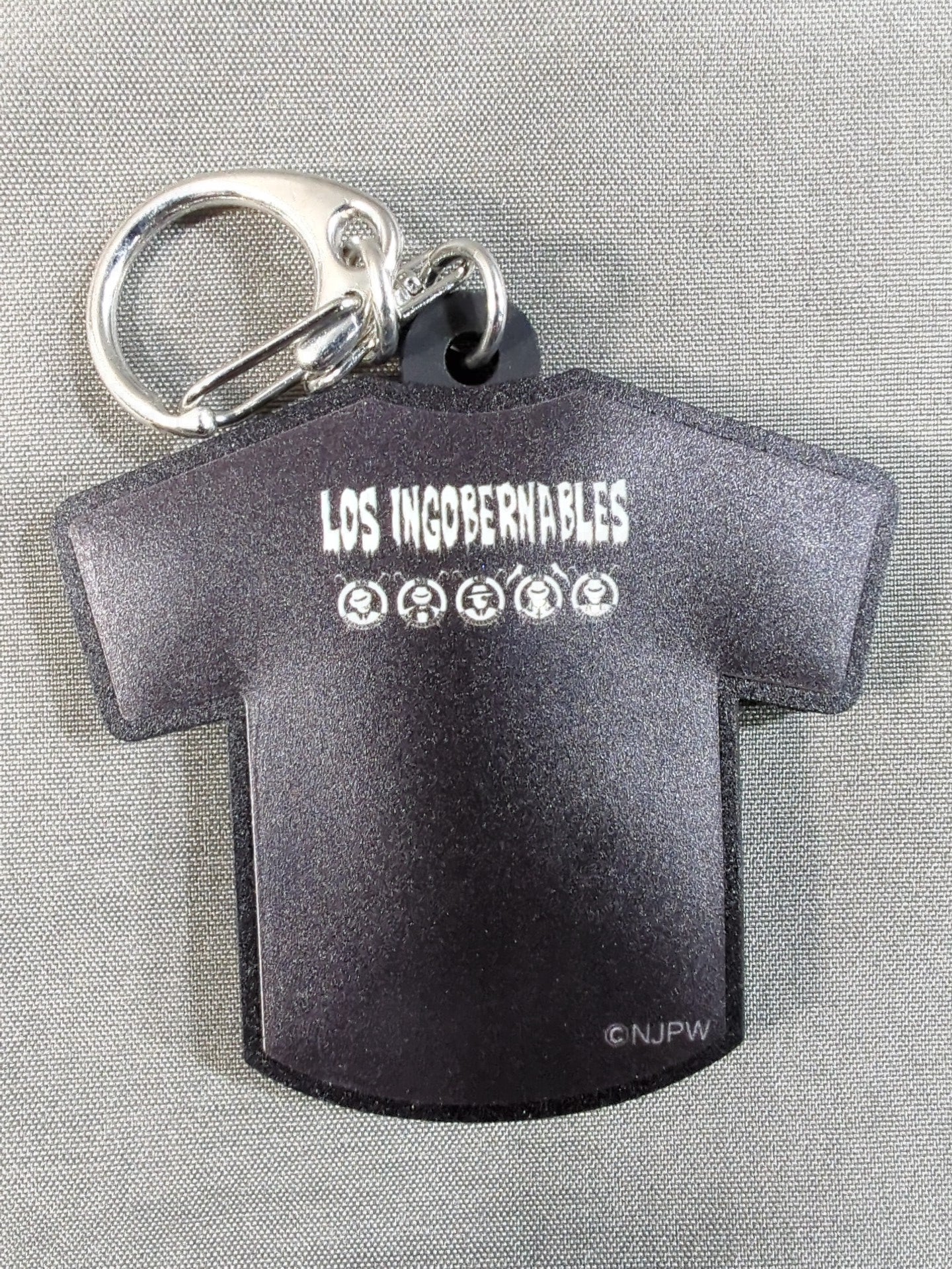 ロス・インゴベルナブレス・デ・ハポン 新日本プロレス ロゴTシャツラバーキーホルダー