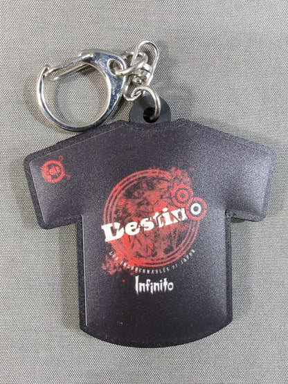 Tetsuya Naito New Japan Pro Wrestling Logo T-shirt Rubber Keychain