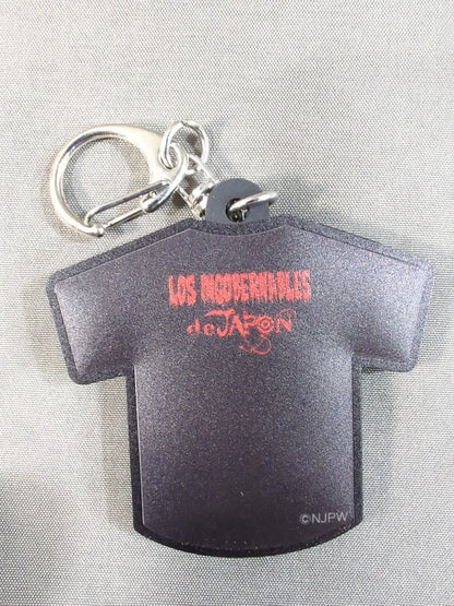 Tetsuya Naito New Japan Pro Wrestling Logo T-shirt Rubber Keychain