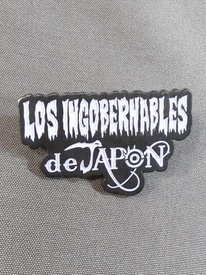 LOS INGOBERNABLES de JAPON ピンバッジ(ホワイト)