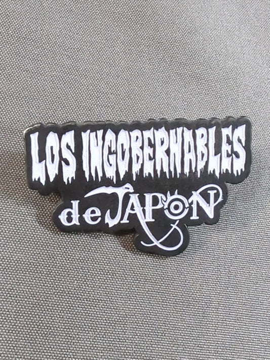 LOS INGOBERNABLES de JAPON  PINS  (White )