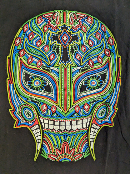 レイ・ミステリオ マスクイラストTシャツ(ブラック)