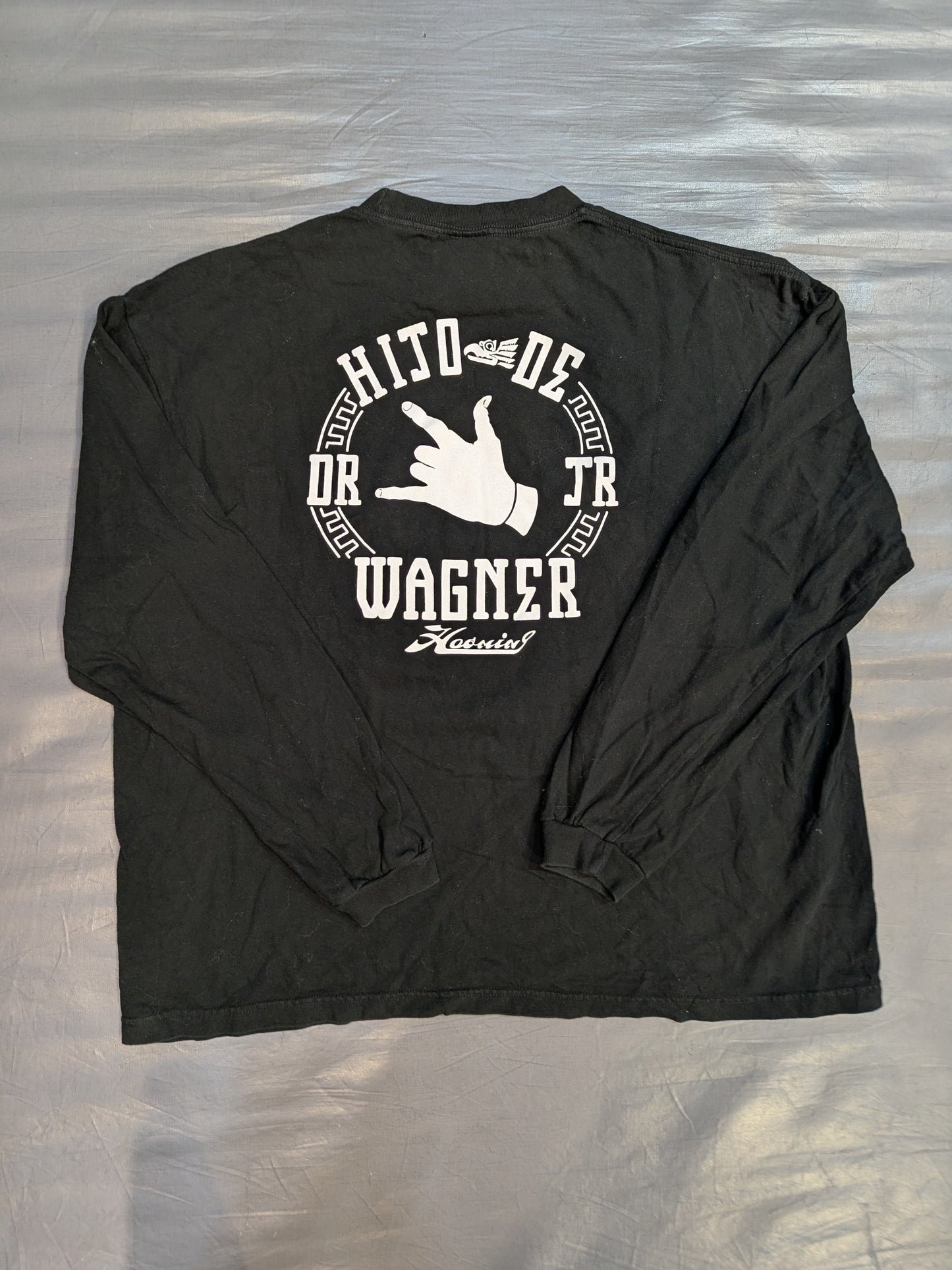 Hijo de Dr. Wagner Jr ×HAOMING Illustrated Long Sleeve T-Shirt