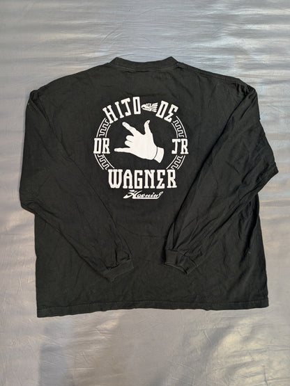 Hijo de Dr. Wagner Jr ×HAOMING Illustrated Long Sleeve T-Shirt