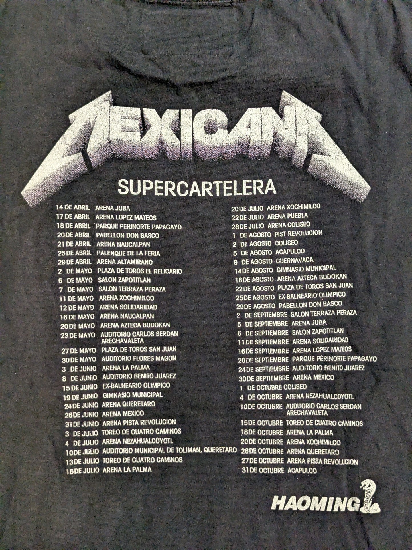 MEXICANA×HAOMING イラストTシャツ