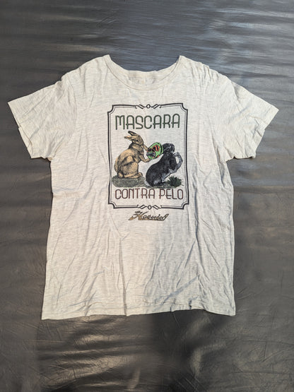ANIMAL×HAOMING「MASCARA CONTRA PELO」Tシャツ