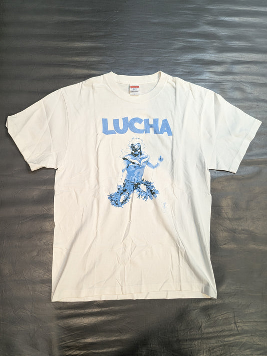 獅龍「LUCHA」イラストTシャツ