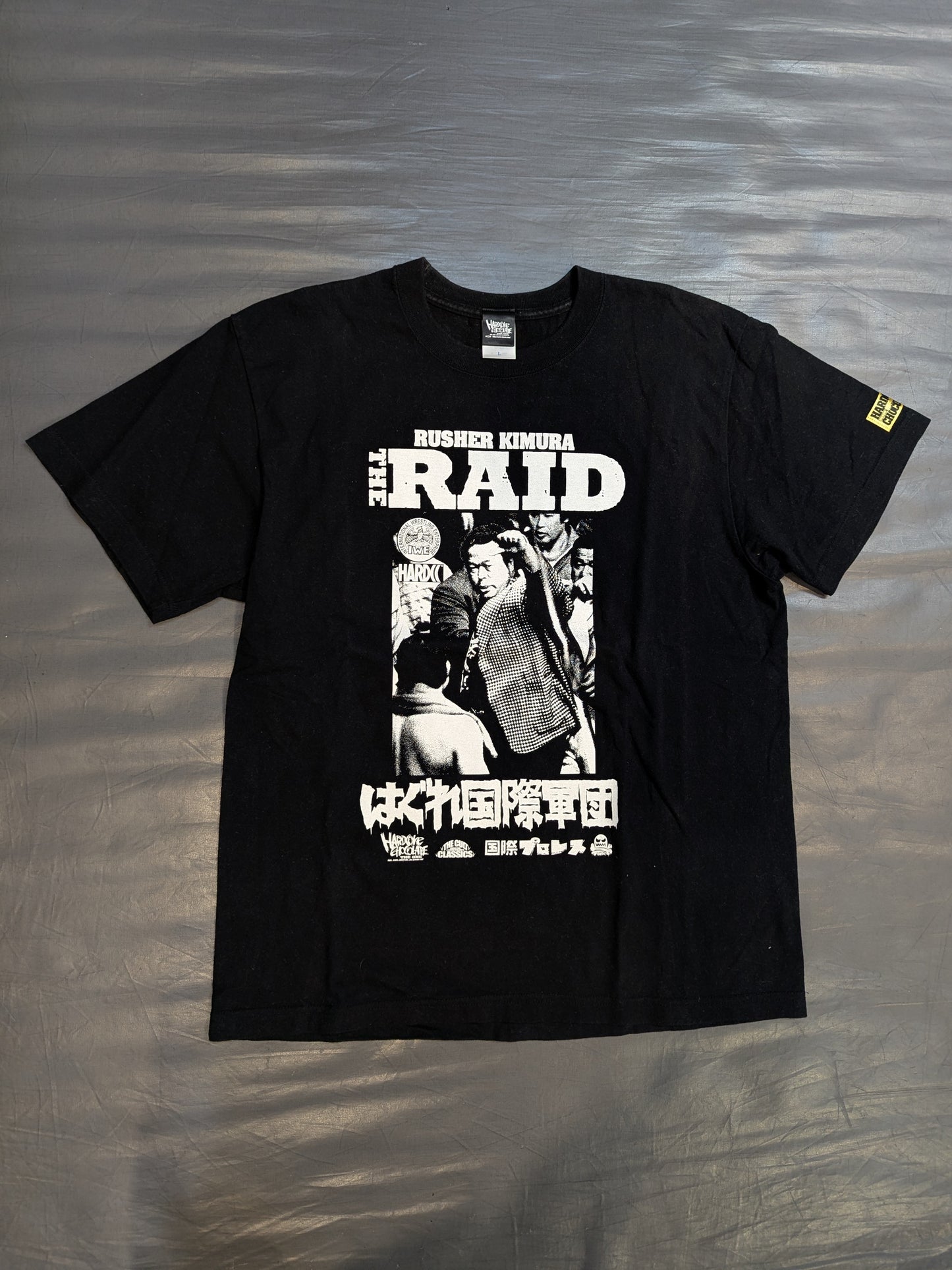 THE RAID-はぐれ国際軍団(ラッシャー木村) Tシャツ