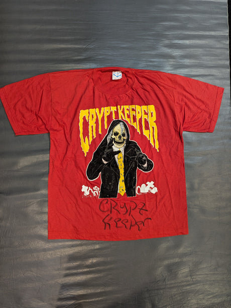 【直筆サイン入り】クリプト・キーパー イラストTシャツ