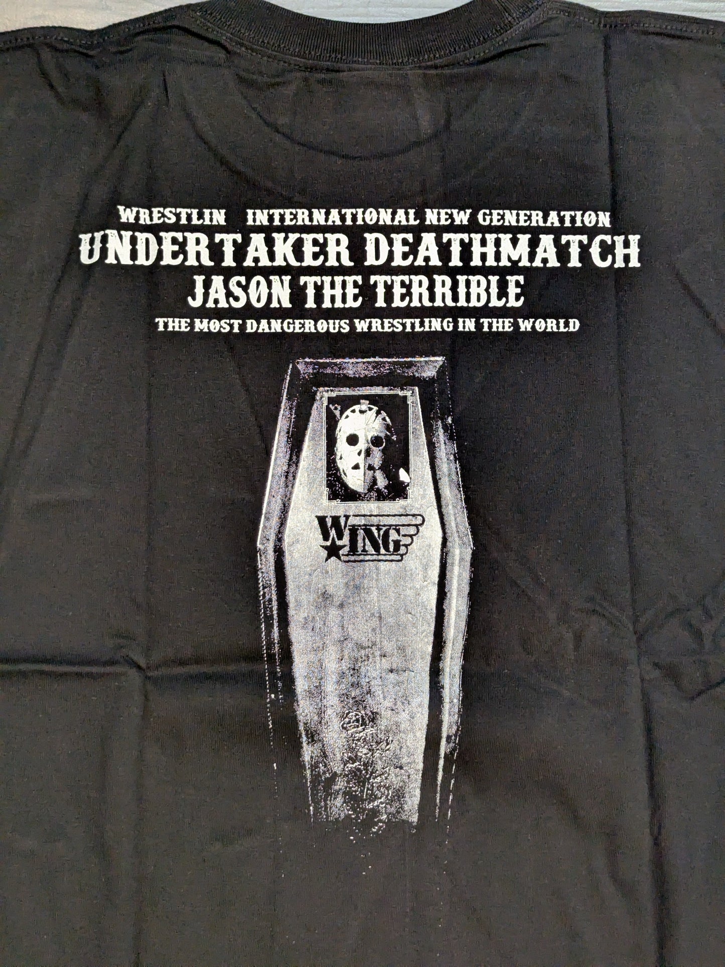 Jason the Terribble "UNDERTAKER DEATHMATCH" Picture T-Shirt
