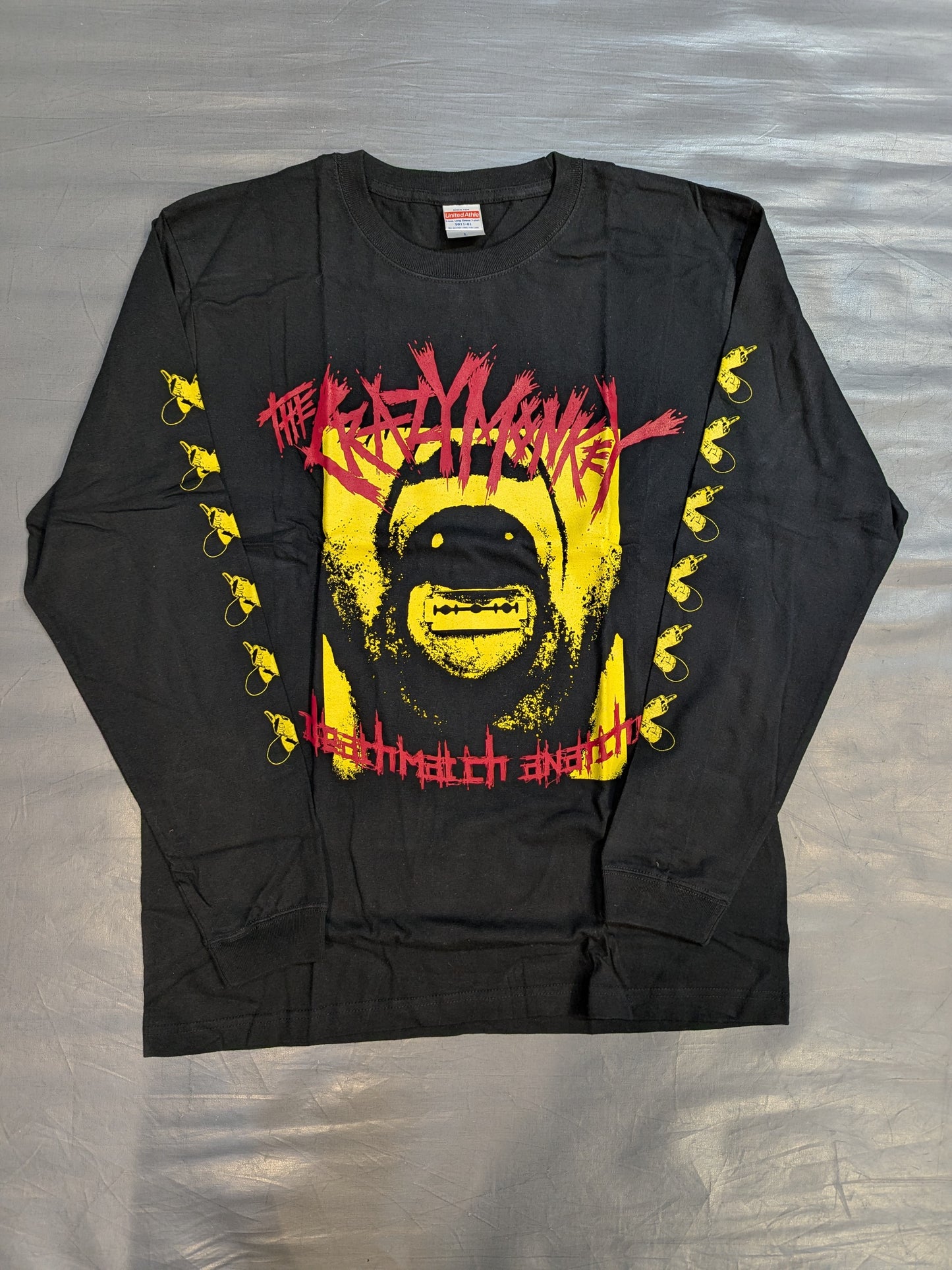 葛西純「death match anarchy」ロングスリーブTシャツ
