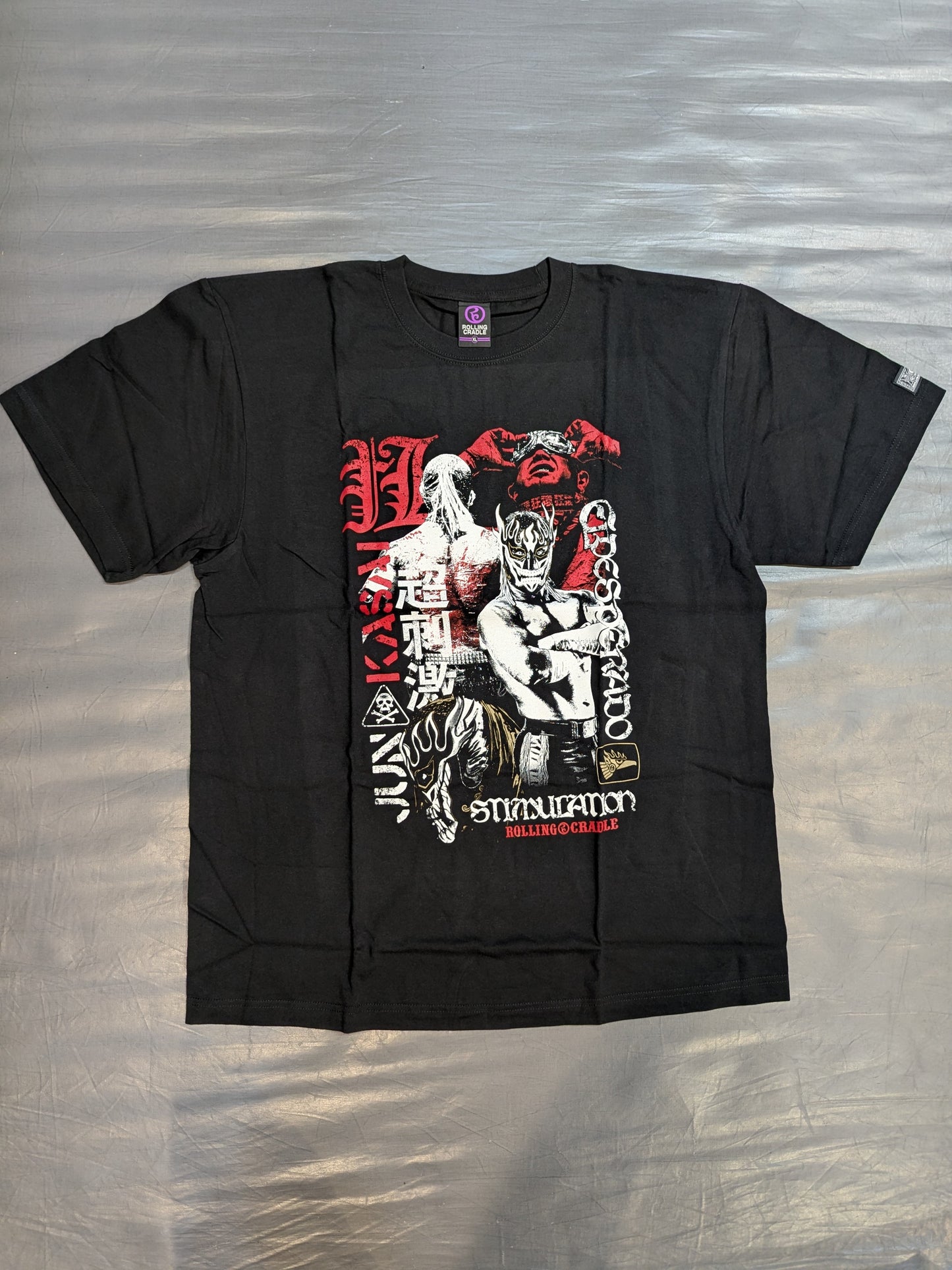葛西純×エル・デスペラード「THE MOST DANGEROUS STIMULATION」Tシャツ