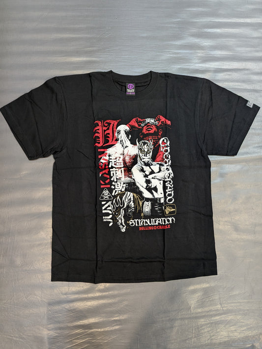 葛西純×エル・デスペラード「THE MOST DANGEROUS STIMULATION」Tシャツ