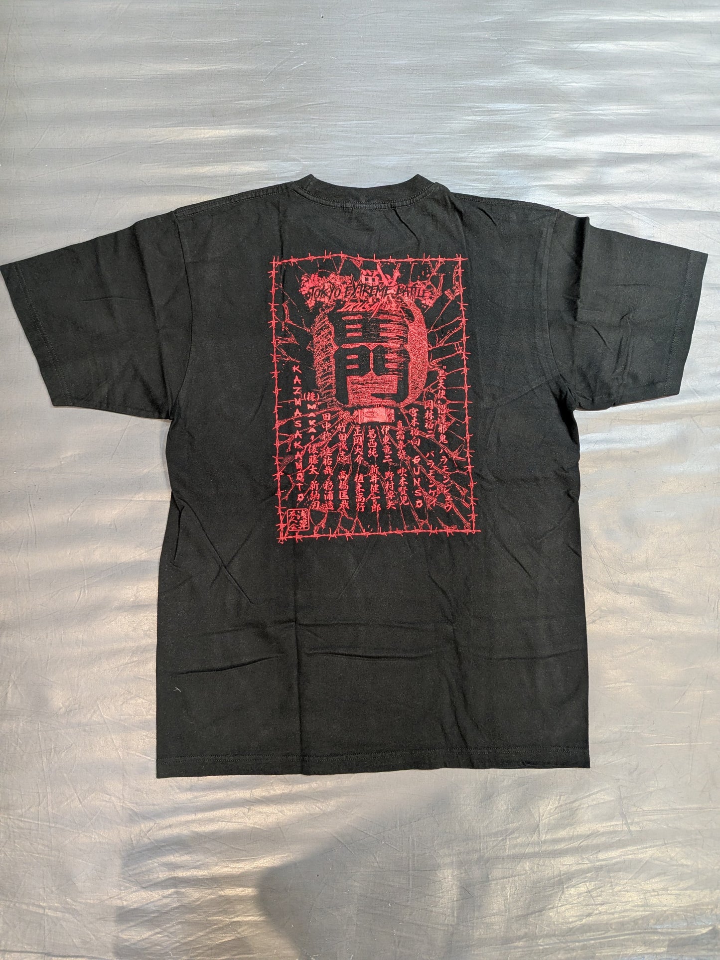 Jun Kasai 'Asakusa Friends Association Event TOKYO EXTREME BATTLE ~Battle~ Chapter 3 Commemoration' T-shirt