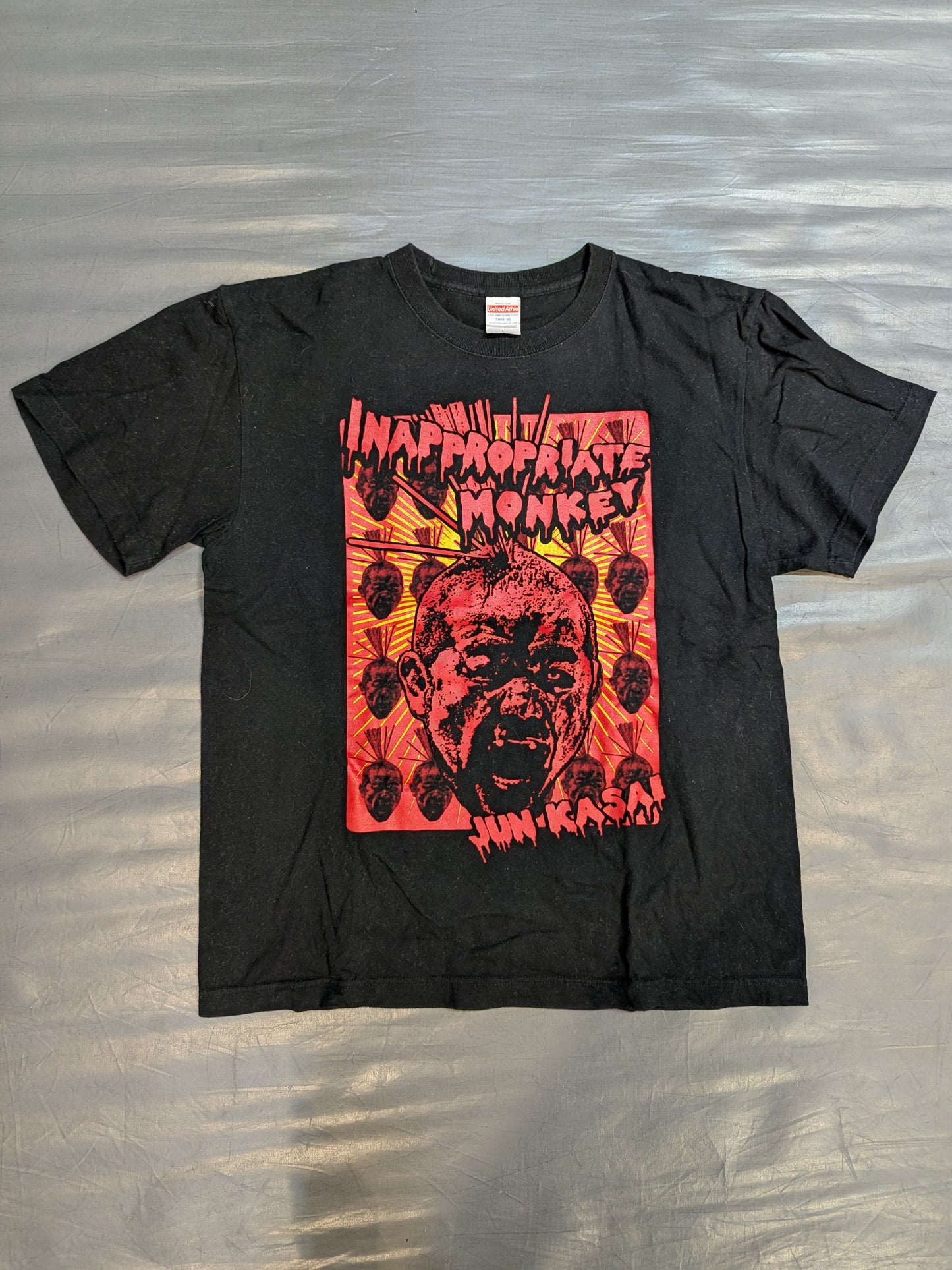 葛西純「INAPPROPRIATE MONKEY」Tシャツ