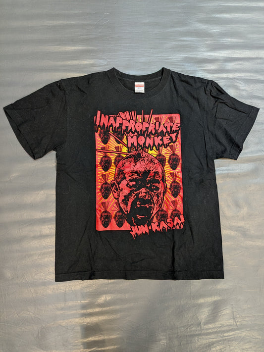 葛西純「INAPPROPRIATE MONKEY」Tシャツ