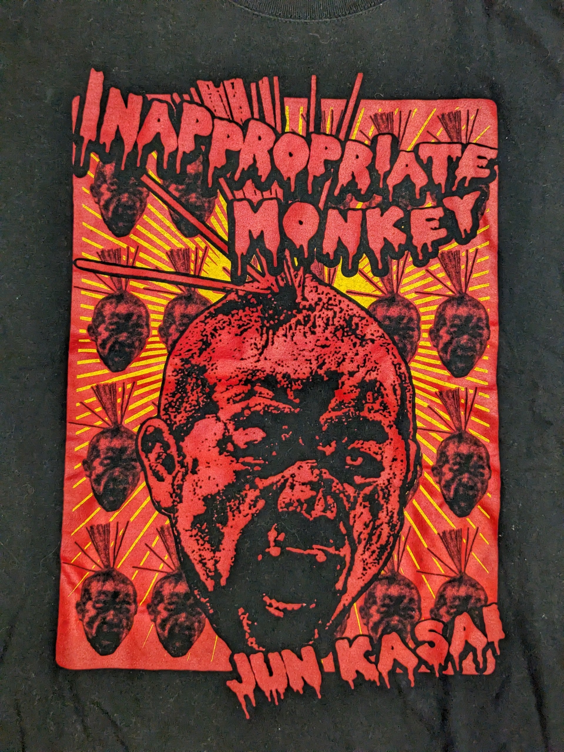 葛西純「INAPPROPRIATE MONKEY」Tシャツ – 闘道館