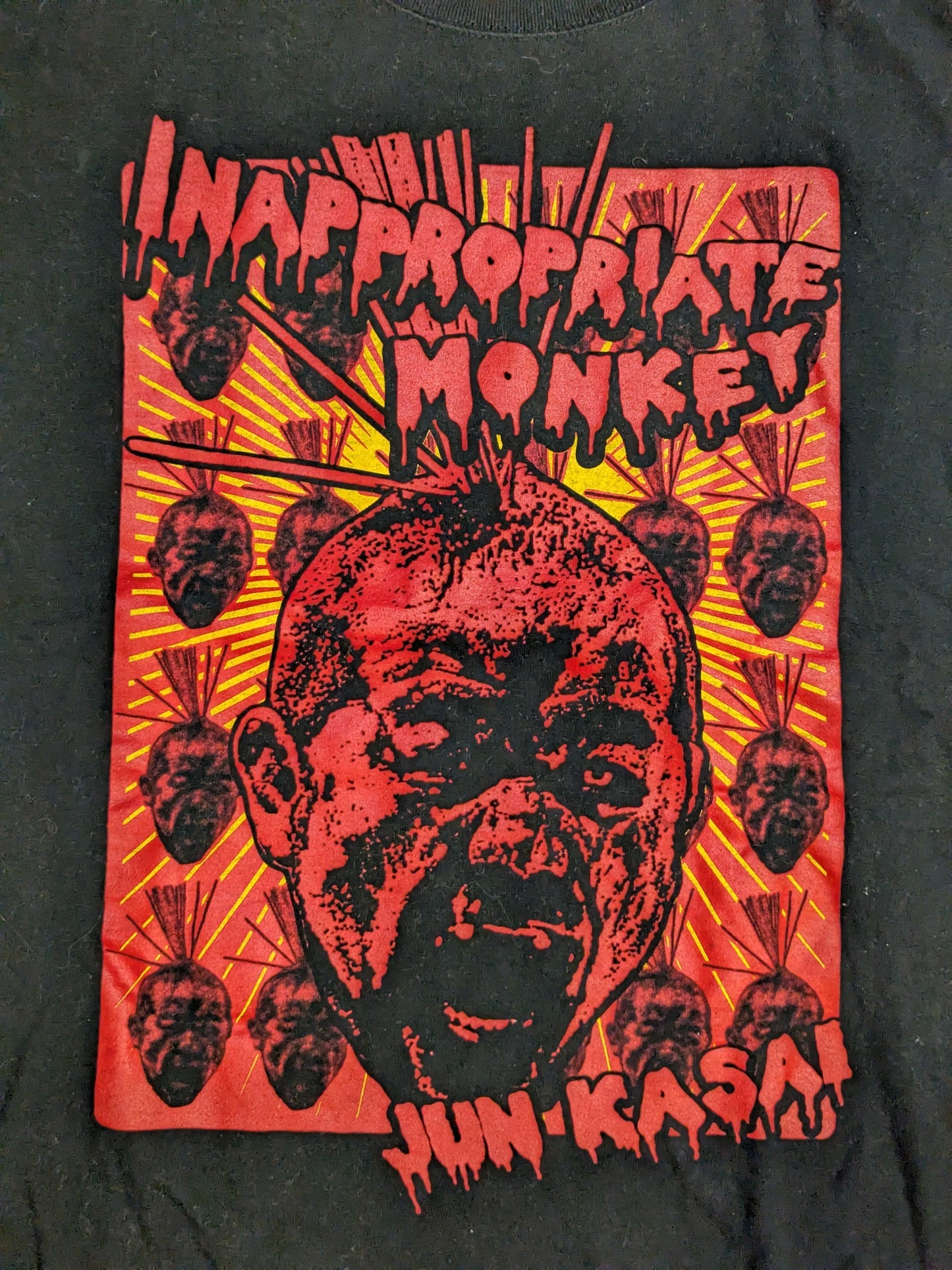 葛西純「INAPPROPRIATE MONKEY」Tシャツ
