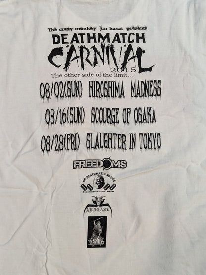 Jun Kasai Produced 'Deathmatch Carnival 2015' T-shirt